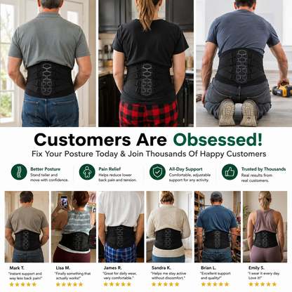 WORALIX™ LumbarFlex Lower Back Brace