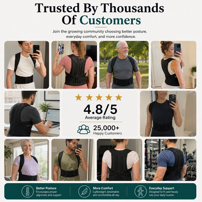 WORALIX™ RodPosture Back Brace