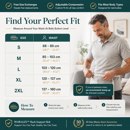 WORALIX™ LumbarFlex Lower Back Brace
